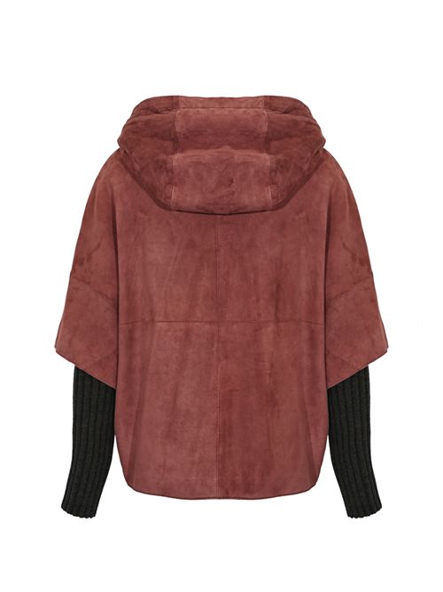 Giubbotto Alaska in suede e maglia Grenade LEATHER AUTHORITY | ALASKA204